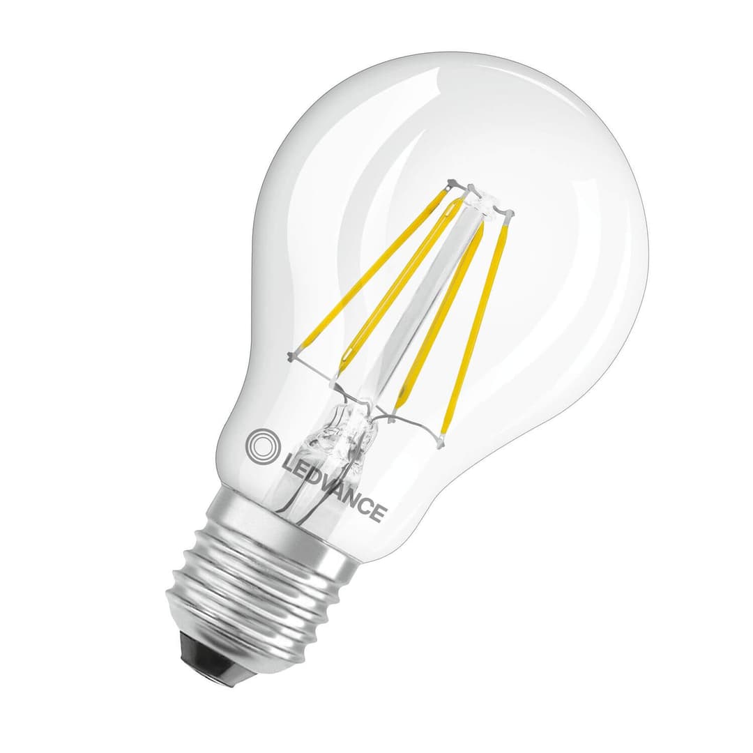 LEDVANCE LED CLA40 4W 827 FILCL E27 V