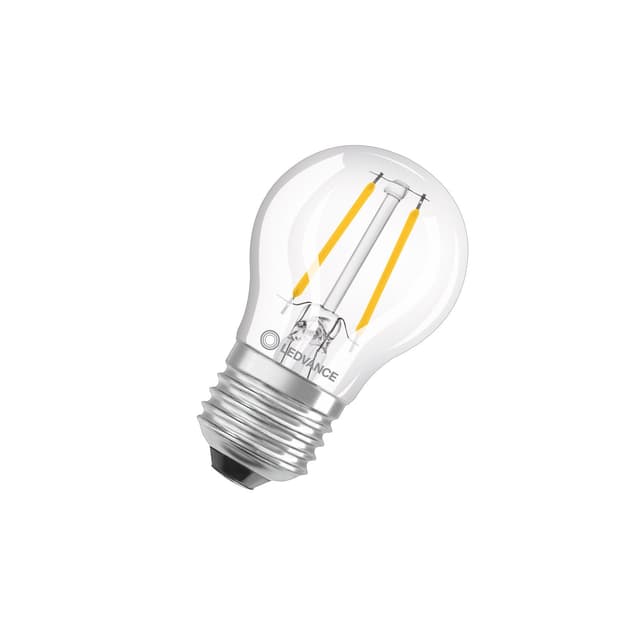 LEDVANCE LED CLP15 1.5W 827 FILCL E27 P