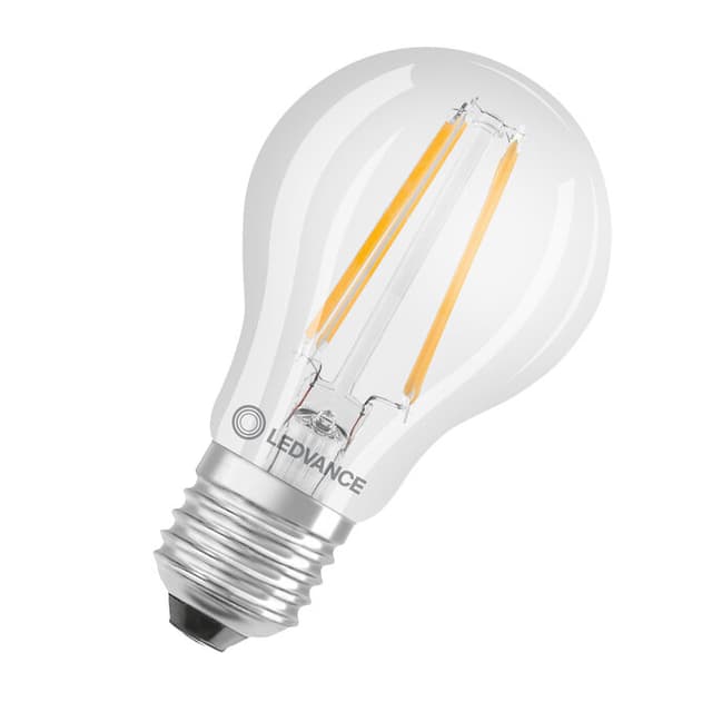 Ledvance LED CLAS A 60 V 6.5W 840 E27 CL FIL LED-Lamp