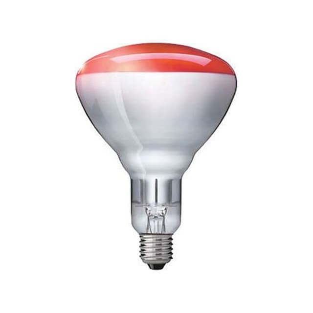Philips BR125 IR 250W E27 230-250V rød