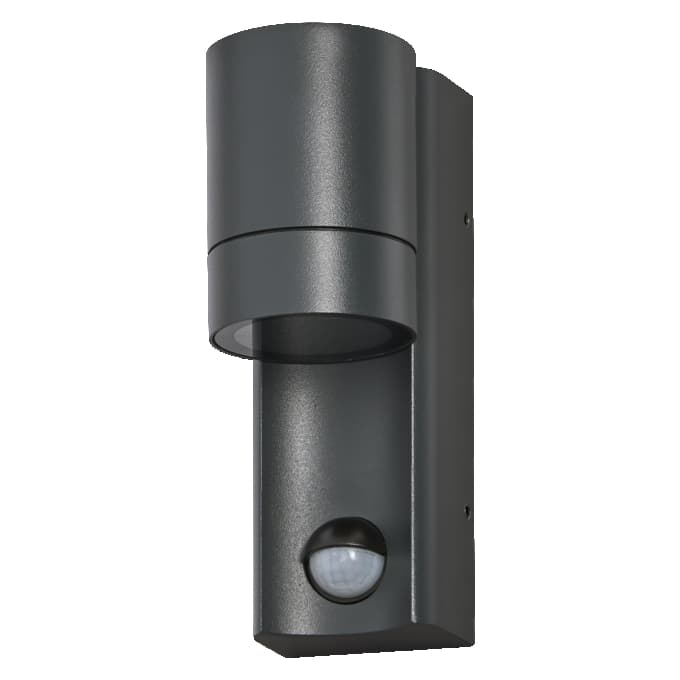 Ledvance ENDURA Classic GU10 IP65 Isidor Wall Sensor Dark Grey